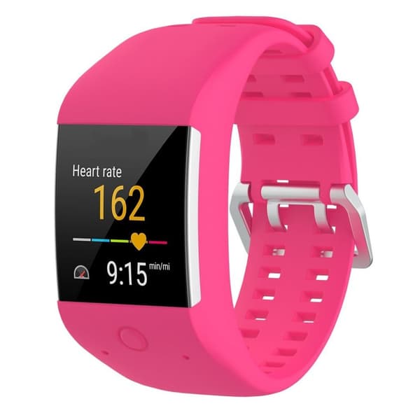 Polar M600 silikoninen kellonauha - Ruusu Pink