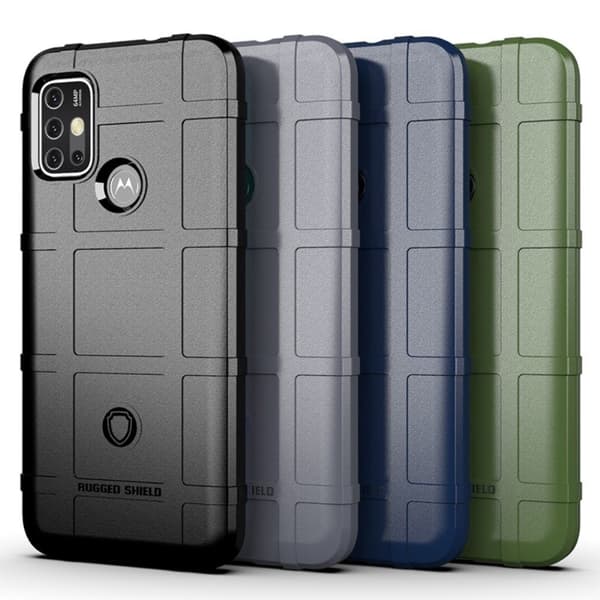 Rugged Shield Etui Motorola Moto G30 / G10 - Sort Black