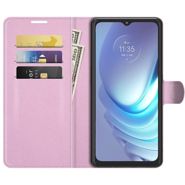 Classic Motorola Moto G50 Flippetui - Rosa Pink