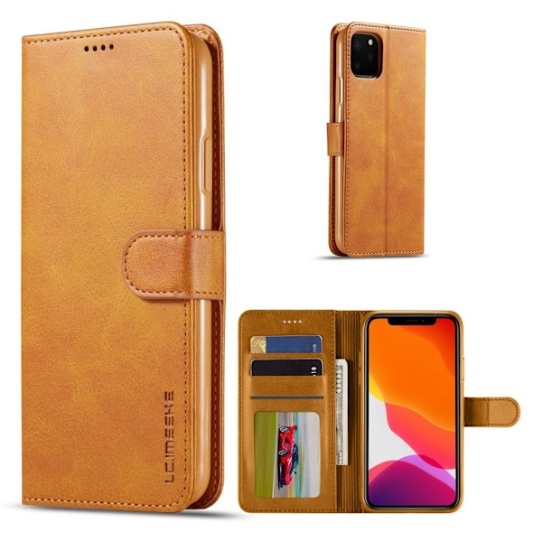 LC.IMEEKE iPhone 11 Pro Max flip etui - Brun Brown