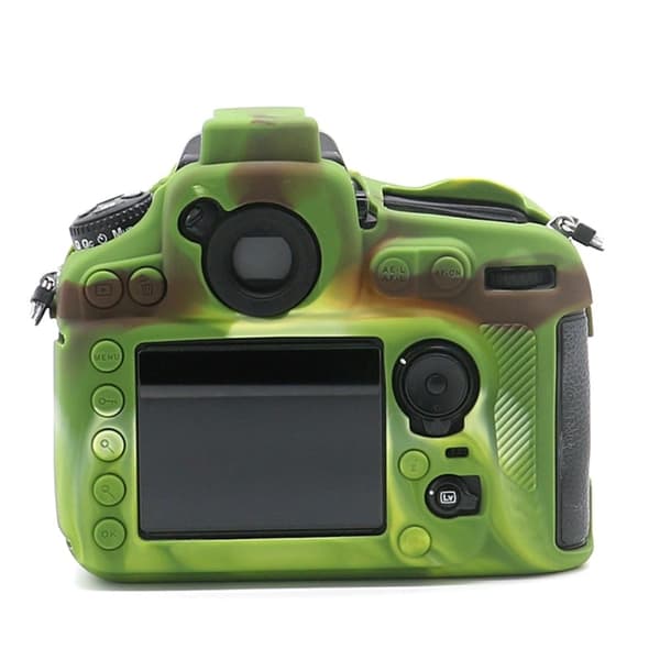 Nikon D810 silikondeksel - Kamuflasje Green