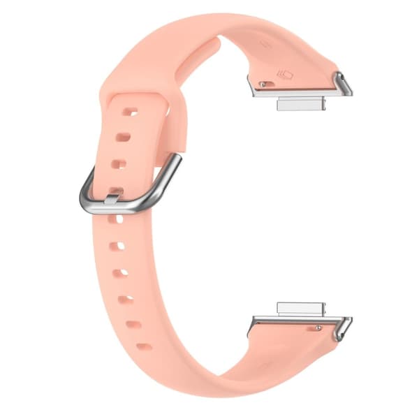 Enkel silikoneurrem til Huawei Watch Fit 2 - Lyserød Pink