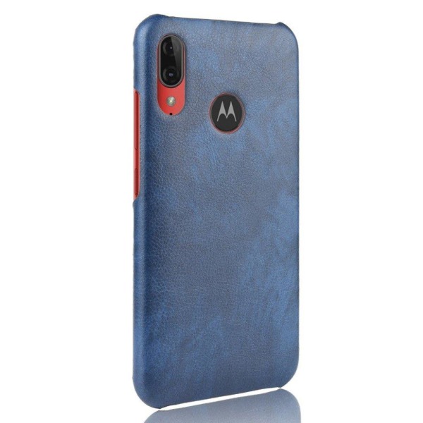 Prestige cover - Motorola Moto E6 Plus – Blå Blue