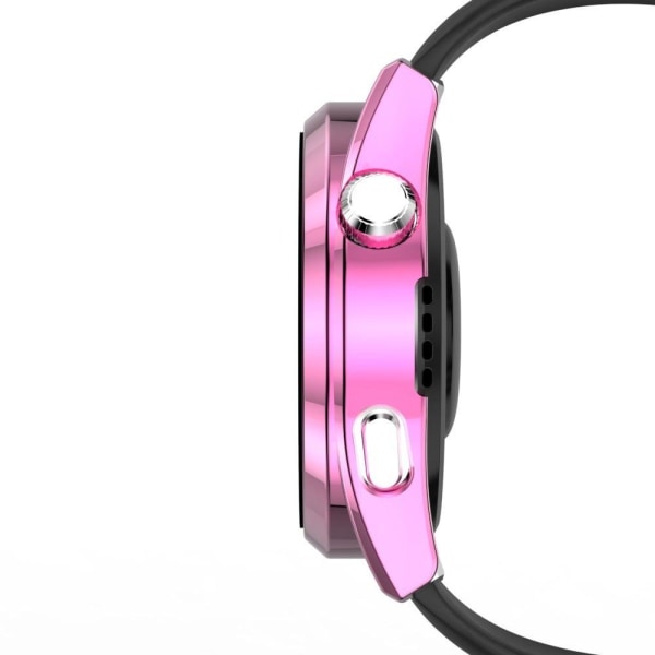 Huawei Watch 3 Pro galvaniseringscover med hærdet glas - Lyserød Pink