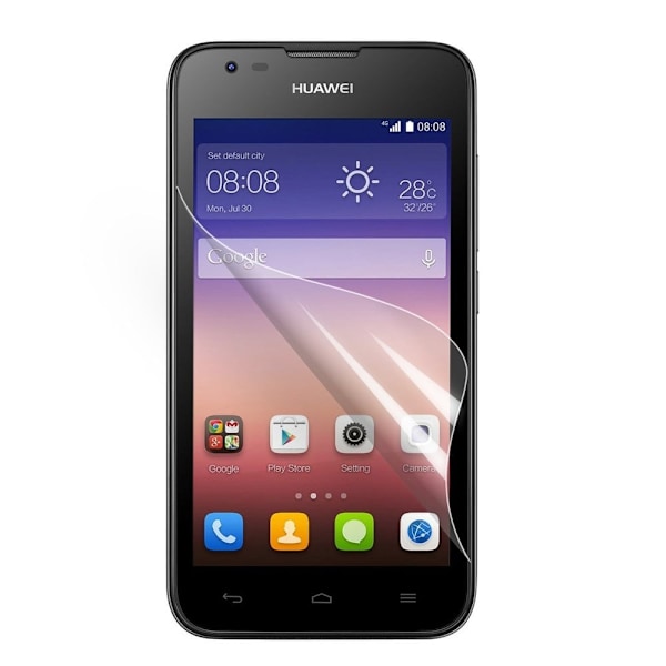 Screen Protector Till Huawei Ascend Y550 - Klar Transparent