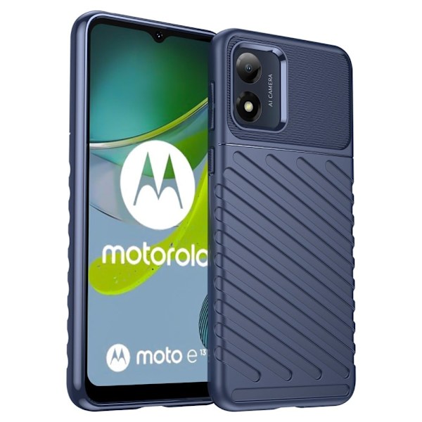 Thunder Motorola Moto E13 skal - Blå Blå