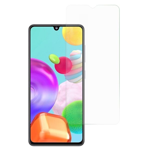 AMORUS arch edge skærmbeskytter i hærdet glas til Samsung Galaxy A41 Transparent
