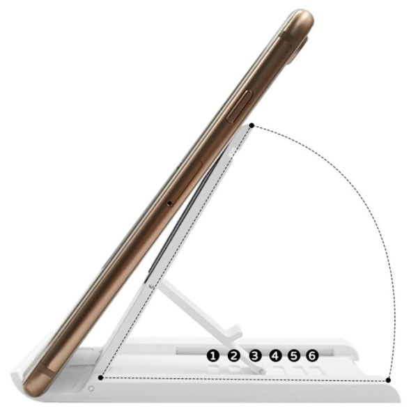 Universal super thin foldable desktop stand - Pink Rosa