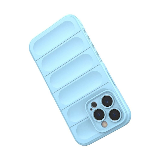 Blødt, grebsformet cover til iPhone 13 Pro - Baby Blue Blue