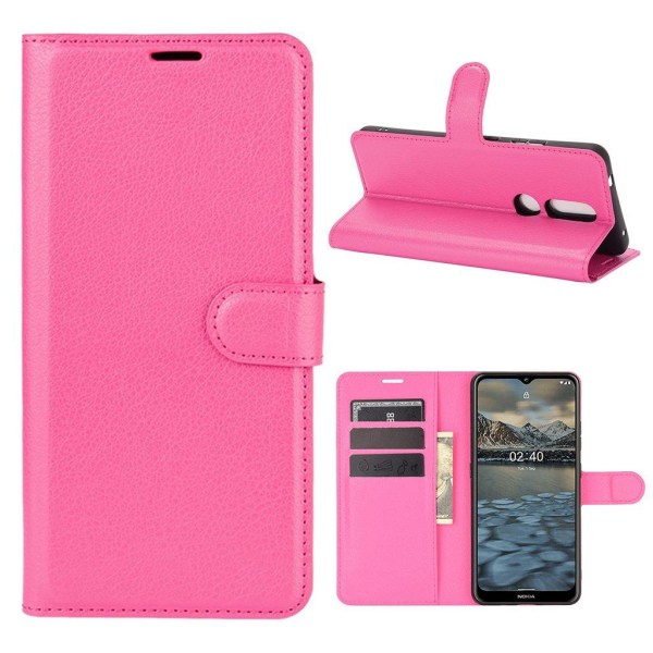 Classic Nokia 2.4 flip case - Rose Pink