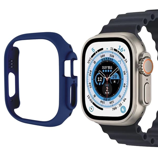 Apple Watch Ultra beskyttelsescover - Mørkeblå Blue