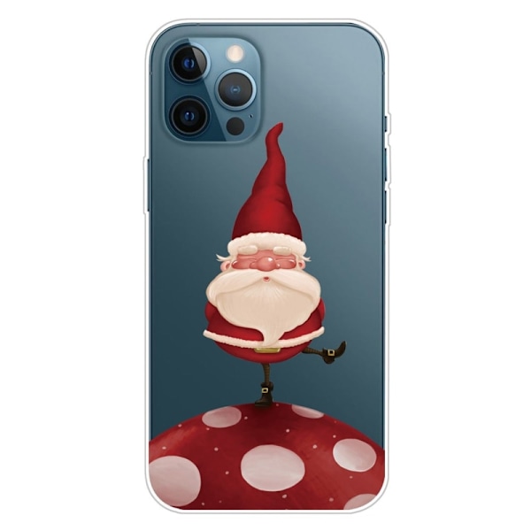 Julfodral till iPhone 14 Pro Max - Tomte Och Tomte Röd