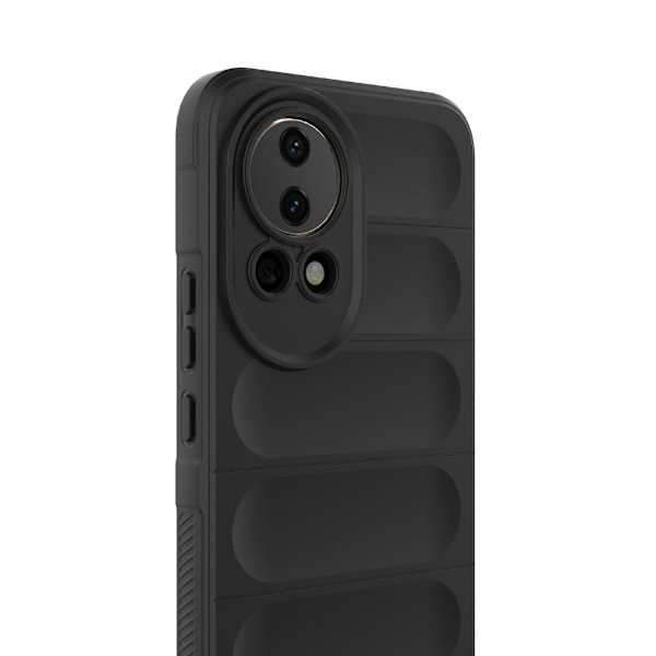 Deksel med mykt grep for Huawei Nova 12 - Mørkegrå Silver grey