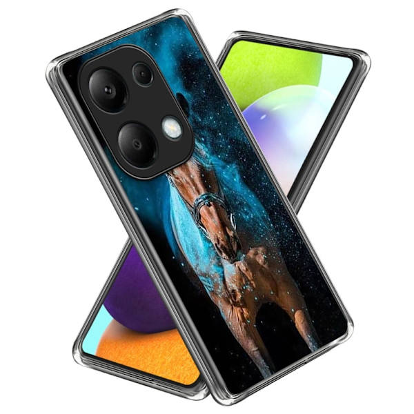 Vibe Xiaomi Redmi Note 13 Pro 4G / Xiaomi Poco M6 Pro skal - Stil D Blå