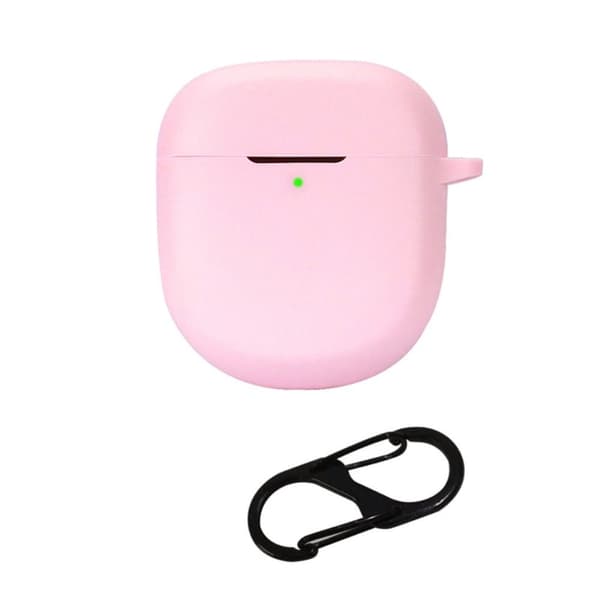 BOSE QuietComfort Earbuds II silikoneetui med spænde - Lyserød Pink