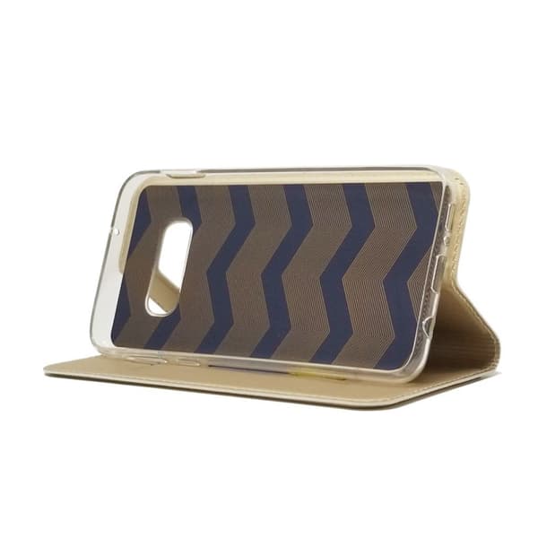 Samsung Galaxy s10 e Absorberende Skinnetui - Gull Gold