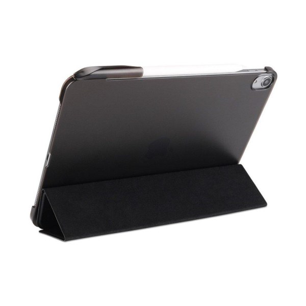 iPad Pro 11" (2018) tre-folds læder smart etui - Sort Black