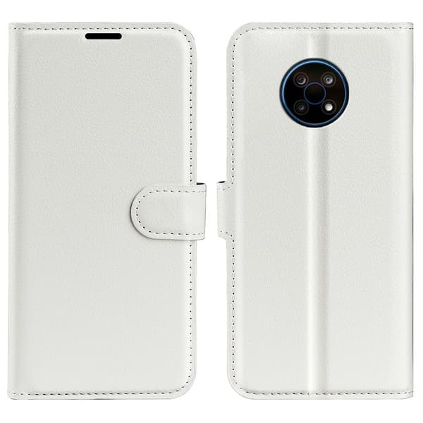 Classic Nokia G50 flip kuoret - Valkoinen White
