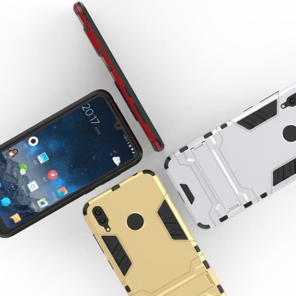 Cool Guard Huawei Y7 2019 kotelot - Hopea Silver grey
