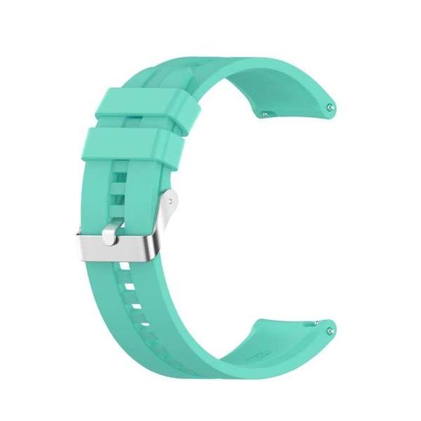 22mm silicone watchband for Amazfit devices - Cyan Green