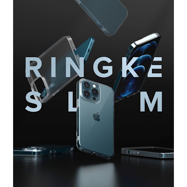RINGKE SLIM - iPhone 13 Pro Max - Kirkas Transparent