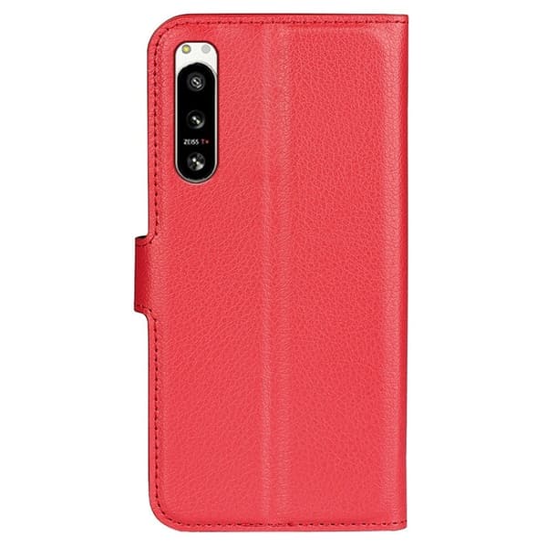 Classic Sony Xperia 5 Iv Läppäkotelo - Punainen Red
