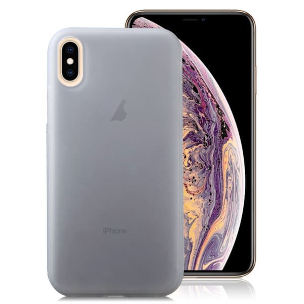 iPhone 9 Plus beskyttelses deksel av fleksibel TPU med matt overflate - hvit White