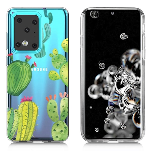 Deco Samsung Galaxy S20 Ultra skal - Kaktus Grön