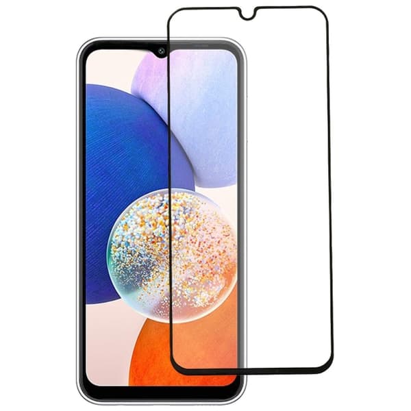 Samsung Galaxy A14 kosketusherkkä ja temperoitu suojalasi Transparent
