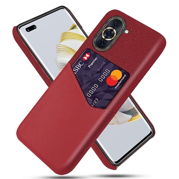 Bofink Huawei nova 10 Pro Kredittkort Deksel - Rød Red