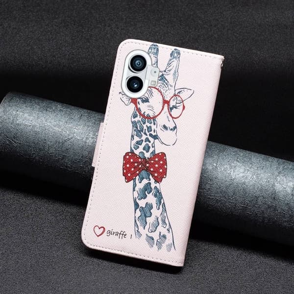 Wonderland Nothing Phone (1) fodral -Rosa Rosa