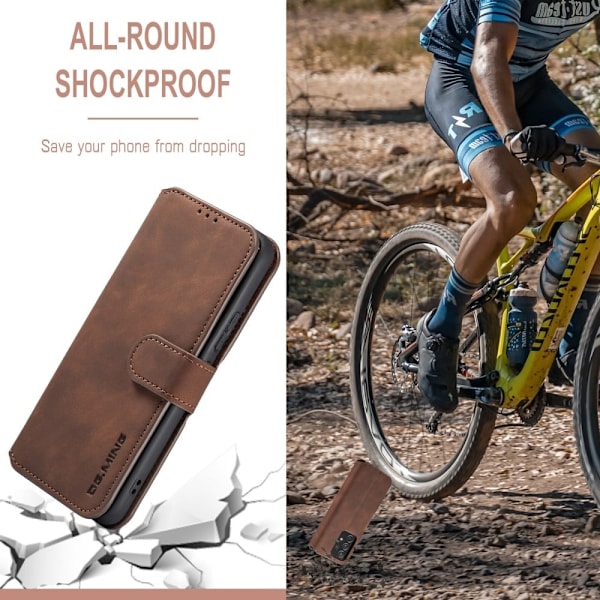 DG.Ming Retro Samsung Galaxy A53 5G fodral - Brun Brun