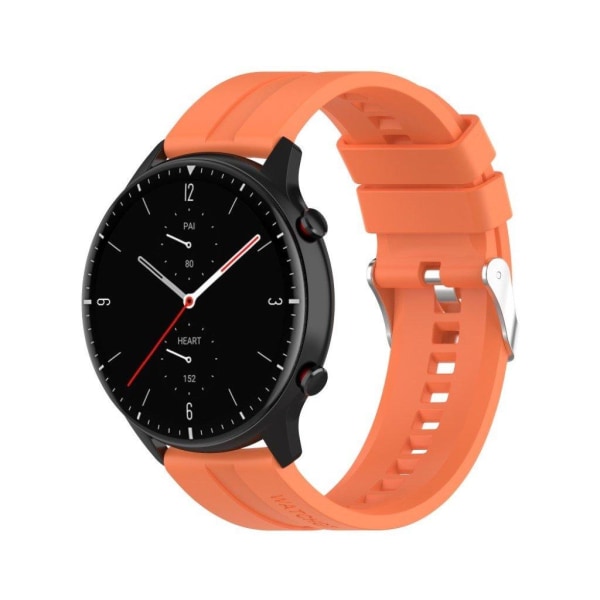 22mm silicone watchband for Amazfit devices - Orange Orange