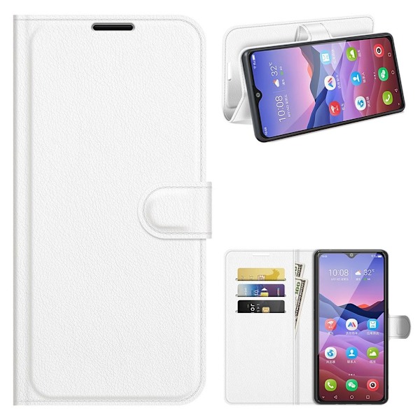 Classic ZTE Blade V2020 Smart Läppäkotelo - Valkoinen White