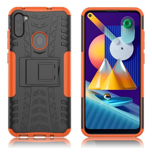 Offroad Samsung Galaxy M11 / Samsung Galaxy A11 skal - Orange Orange