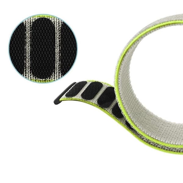 Fitbit Charge 3 klockarmband med kardborrestängning i nylon - Grön Grön