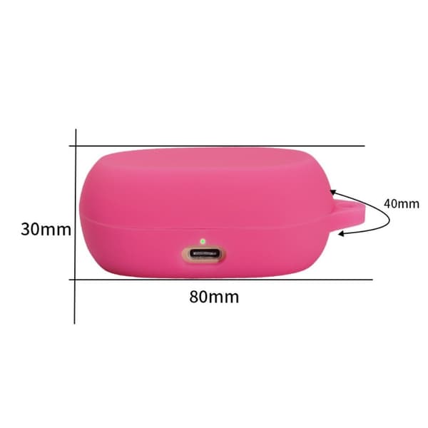 Jabra Elite 7 / 7 Pro laddningsfodral i silikon - Vit Vit