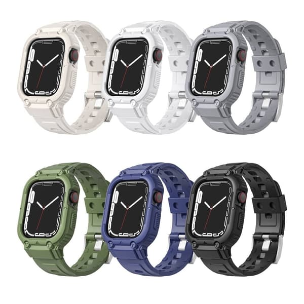 Apple Watch Ultra klokkerem i silikon - Midnattsblå Blue