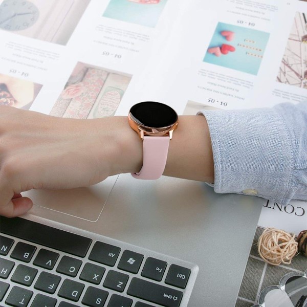 Universal cool silicone watch band - Light Pink Rosa