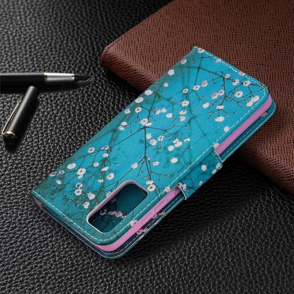 Wonderland Samsung Galaxy S20 FE 5G / S20 Fe Flippetui - Blomst Greiner Pink