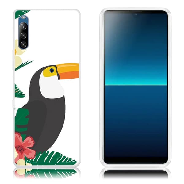 Deco Sony Xperia L4 deksel - Fugl Multicolor