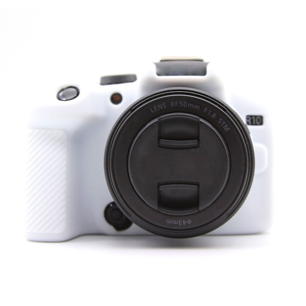 Canon EOS R10 silikondeksel - Hvit White