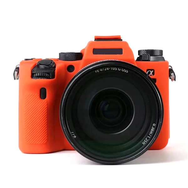 Sony A9 II silikonisuojus - Oranssi Orange