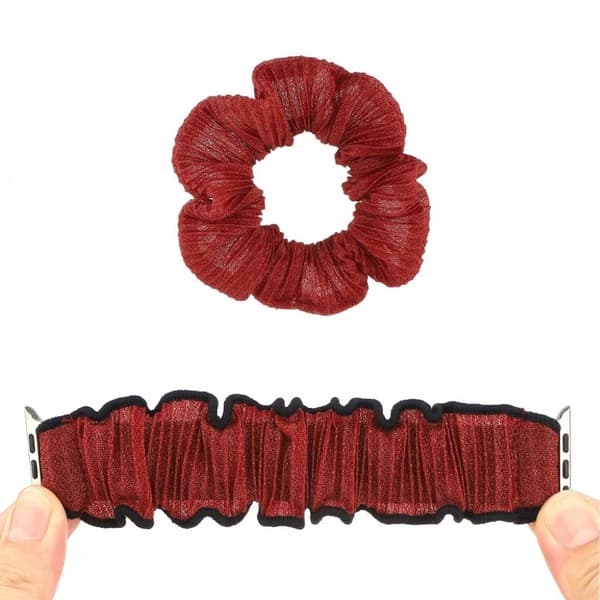 Apple Watch Series 6 / 5 44mm hårbånd med tema - Rød Red