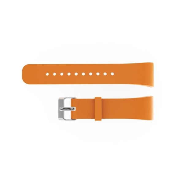 Samsung Gear Fit2 Pro Enkelt silikon klockband - Orange Orange