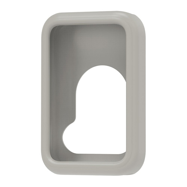 Honor Band 9 Silicone Watch Case Protective Bumper Frame - Grå Silver grey