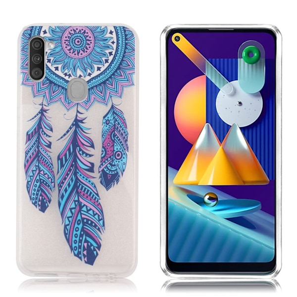 Deco Samsung Galaxy M11 kuoret - Unisieppari Multicolor