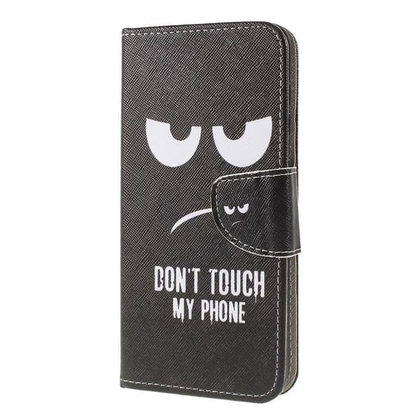 Wonderland Samsung Galaxy A50 etui -  Do not Touch My Phone Multicolor
