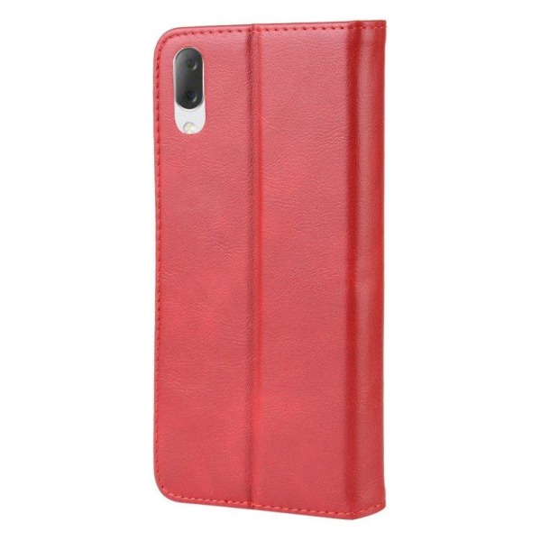 Sony Xperia L3 vintage lædercover - rød Red