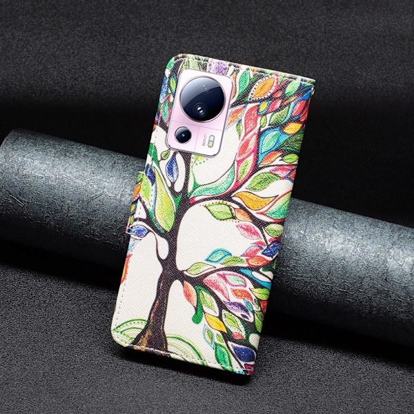 Wonderland Xiaomi 13 Lite / Civi 2 Läppäkotelo - Life Puu Multicolor